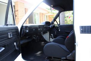 Black interior